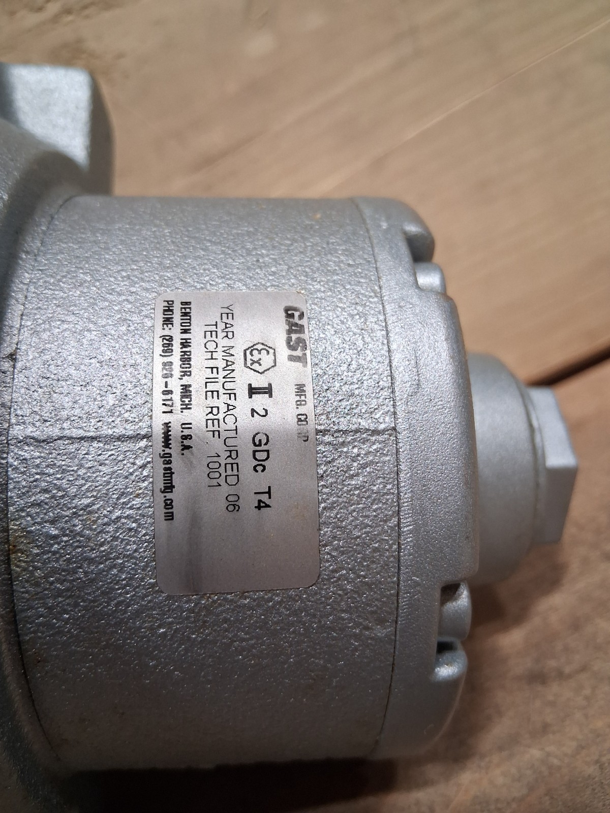 Gast AM series Air Motor 4AM-NRV-50C AM410 new