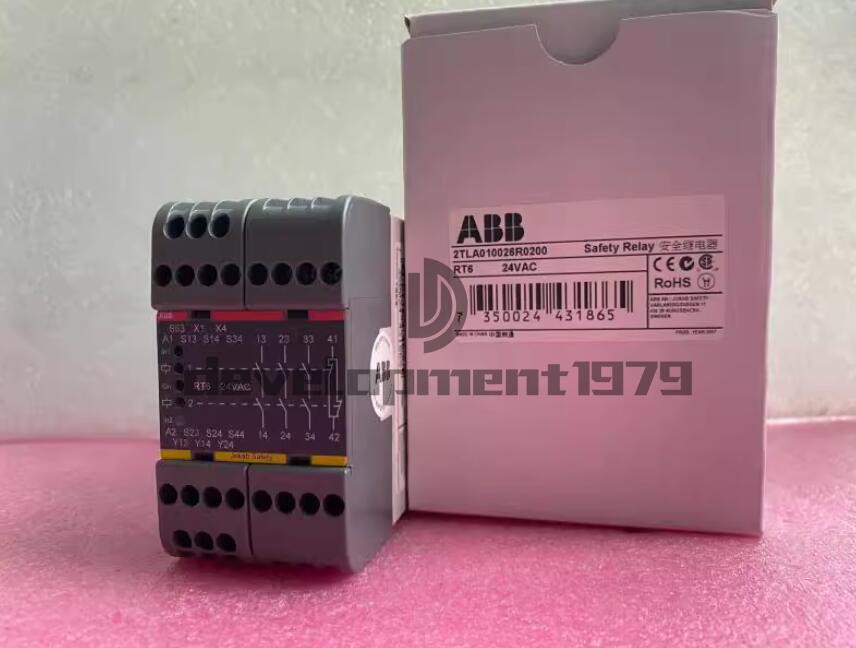 1PC NEW ABB Safety relay 2TLA010026R0200 RT6 24VAC
