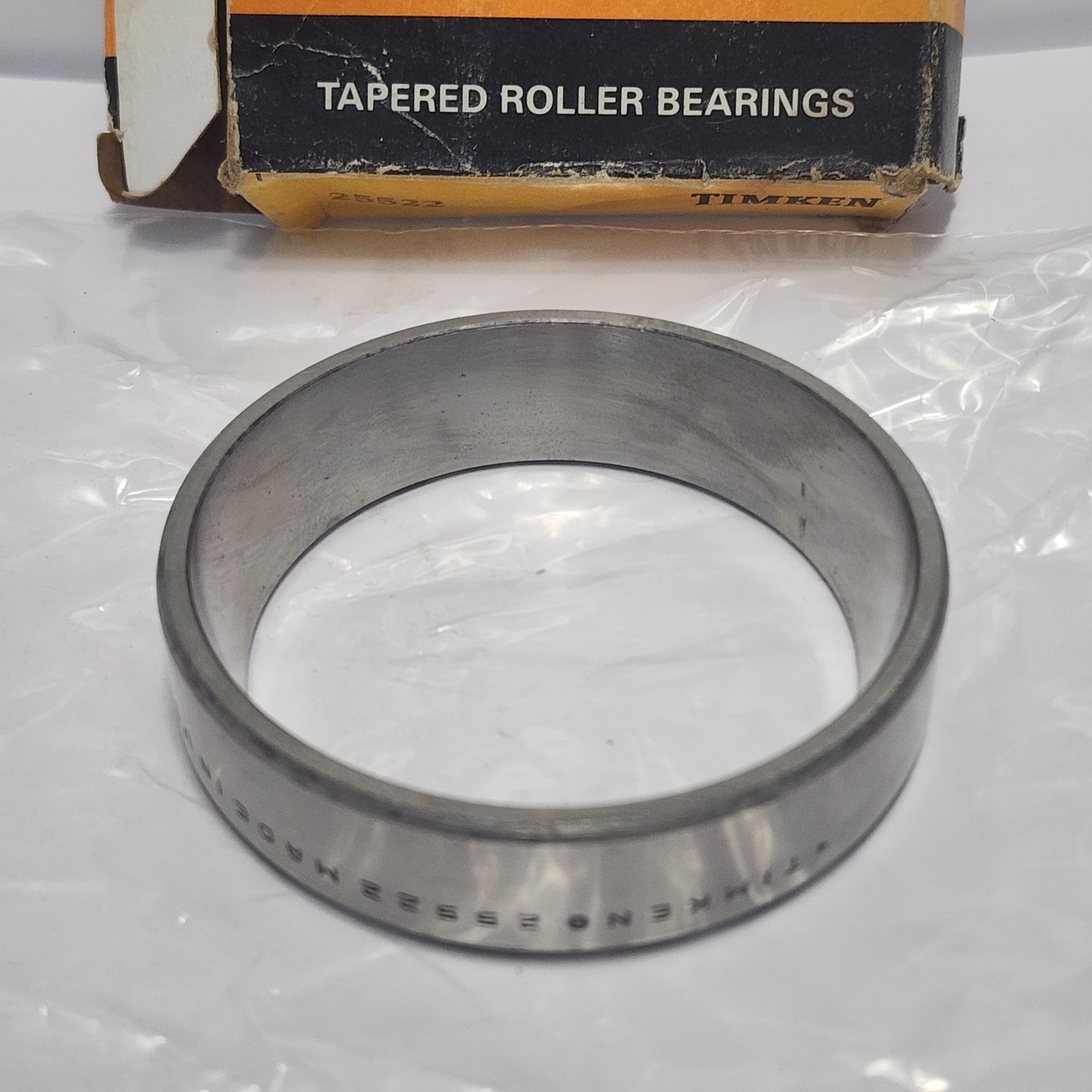 25522 / 25522-20024 Timken Tapered Roller Bearing Cup 3.2700 in OD, 0.7500 in