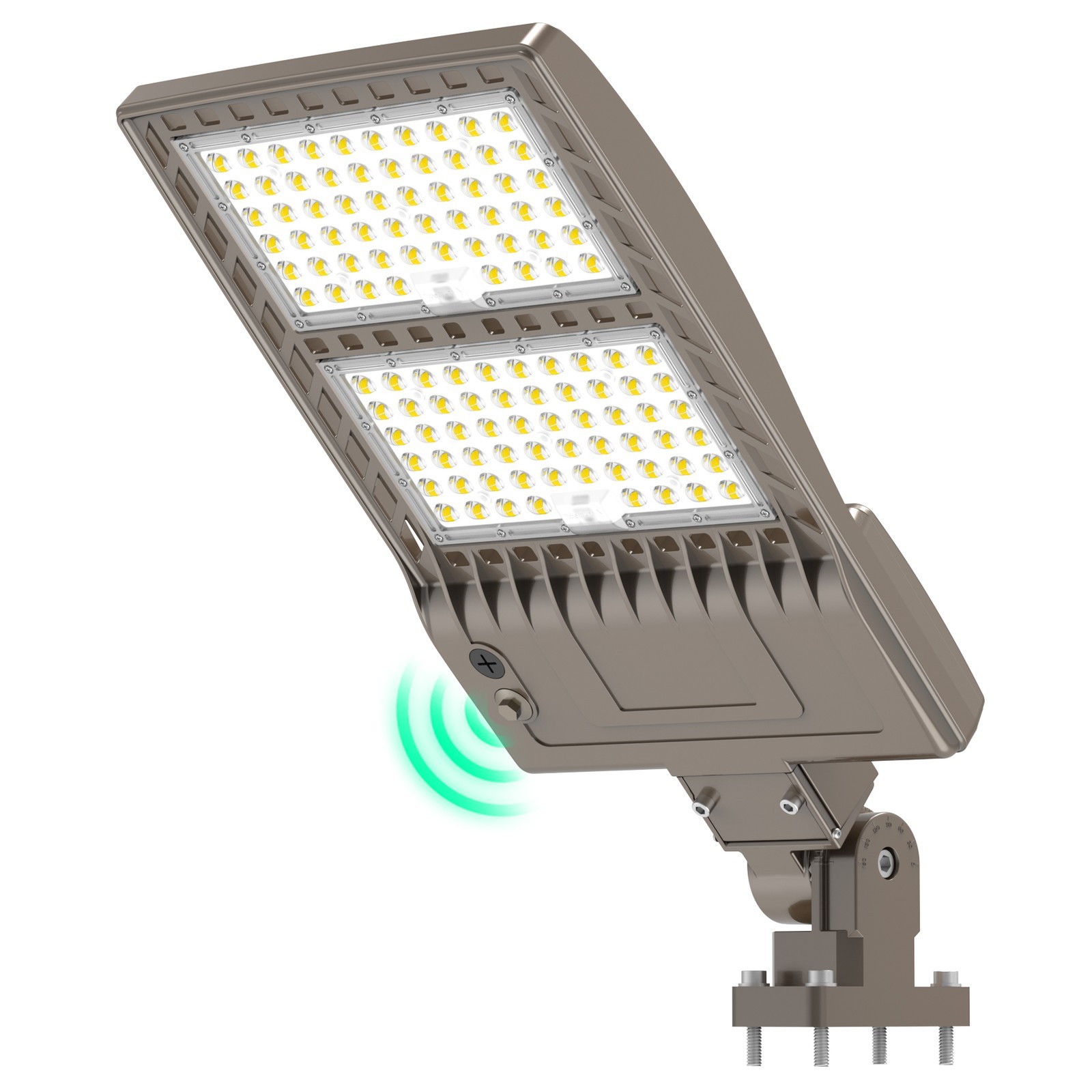 400W LED Parking Lot Light Commercial Shoebox Pole Lamp 277-480V 60,000lm 5000K