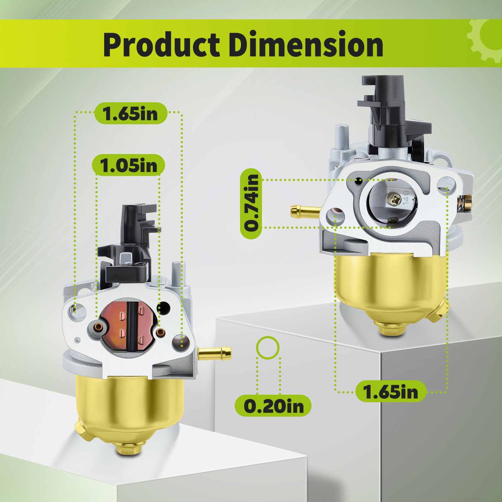 Carburetor for Honda 2KW to 4KW 5.5hp 6.5hp GX160 168FA 168FB 170F Gas Generator