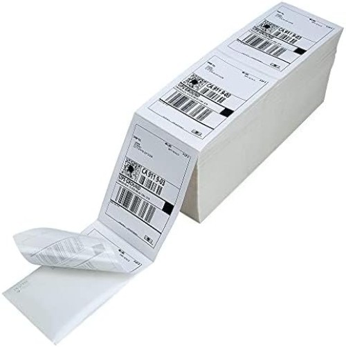 Dual Stack 4000 Count 4×6 Thermal Labels – High Adhesion for All Shipping Needs