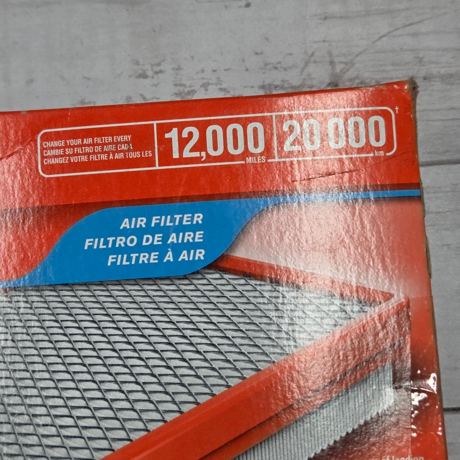 FRAM Extra Guard CA7421 Engine Air Filter White Orange