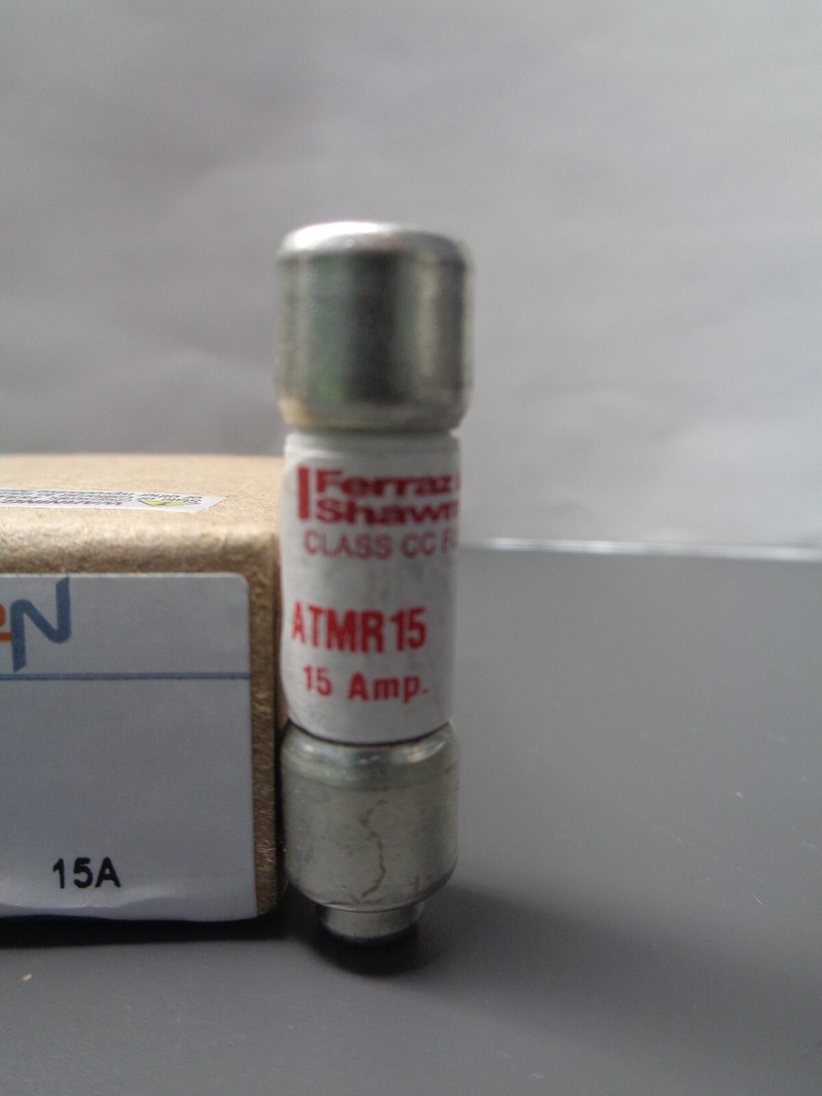 New Lot Ferraz Shawmut ATMR15 Amp Fuses KTK-R-15 600 Volt NIB