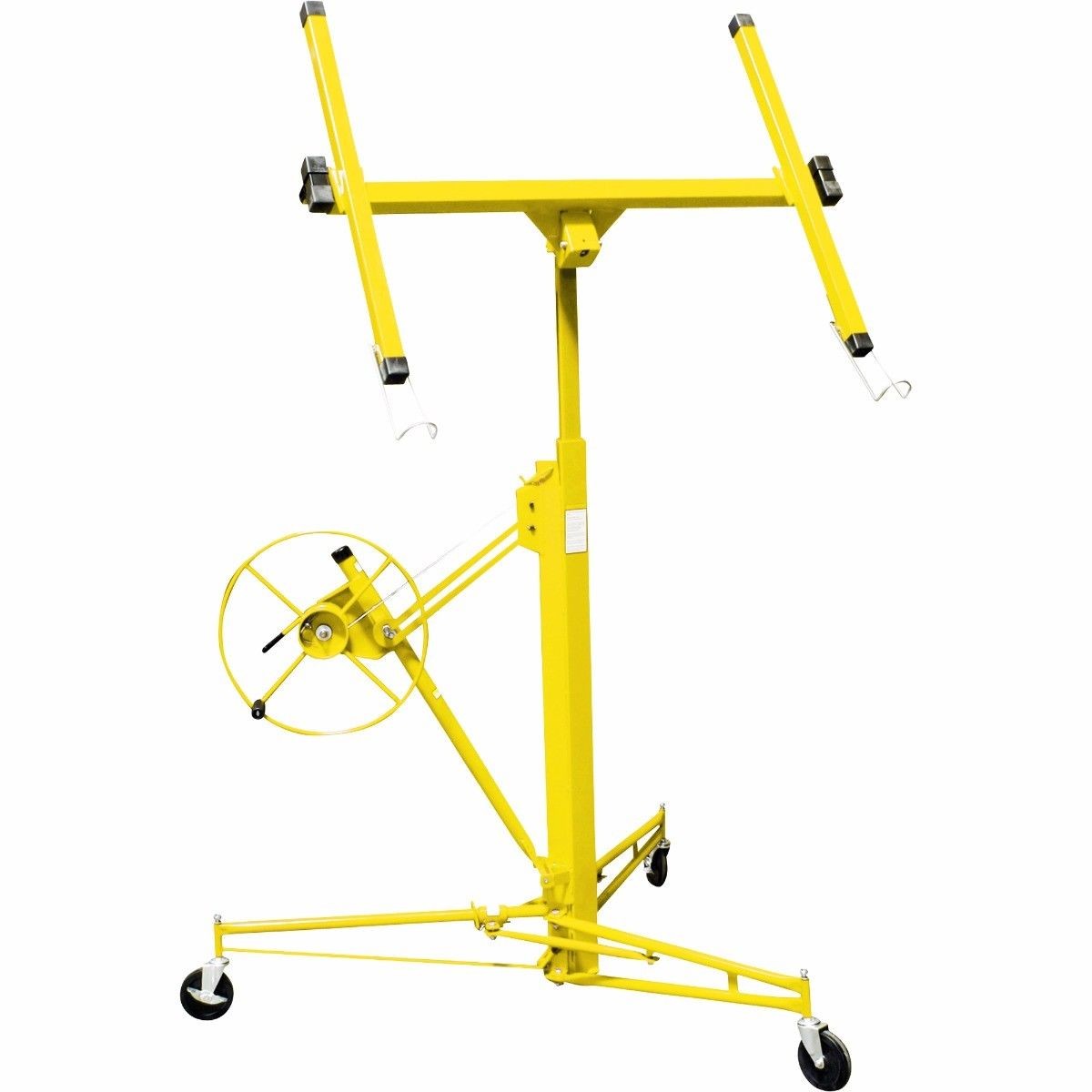 Stark USA 16′ ft Drywall Lift Rolling Lift Up Panel Hoist 150Lbs Caster Wheels