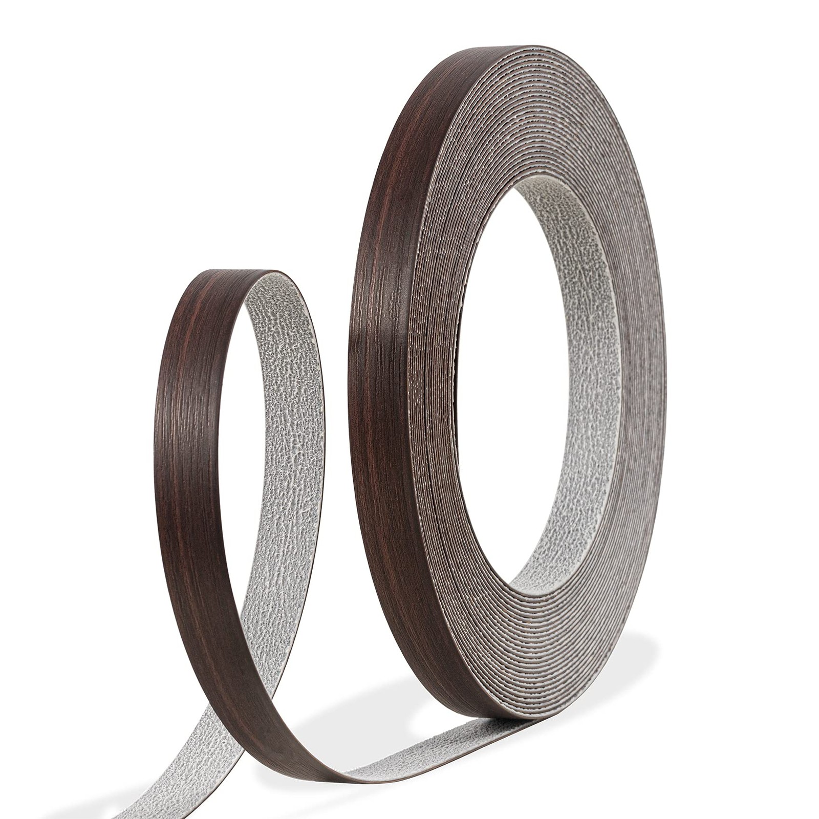 Walnut PVC Edge Banding, 3/4 inch x 25ft Roll – Pre-glued Flexible, Wood PVC …
