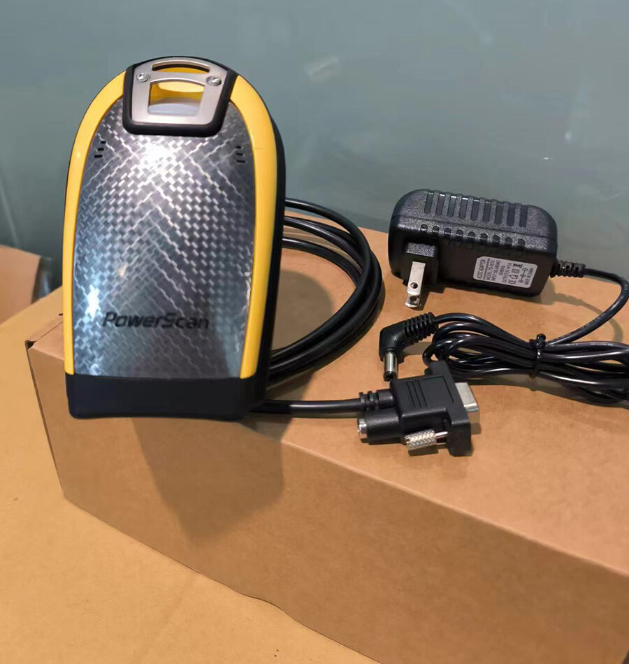 Datalogic PowerScan PD9530 Barcode Scanner w/ RS232 Cable + Power Supply Kit