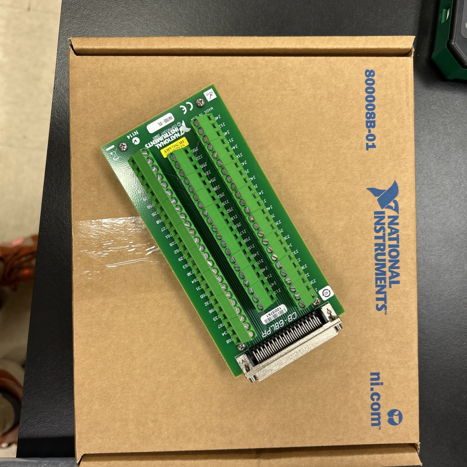 National Instruments CB-68LPR I/O Connector Block, Original Box