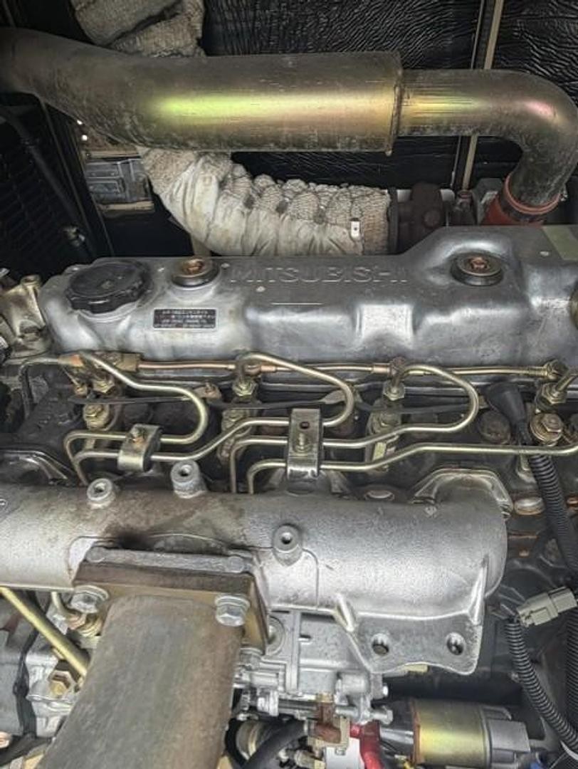 60 KW DIESEL GENERATOR GENERAC 120/240 VOLT ONLY 252 HRS SOUND ENCLOSED VIDEO