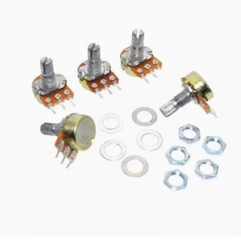 WH148 Variable Resistor Single Potentiometer Pot Lin Linear 3Pin B1K B2K ~ B1MΩ