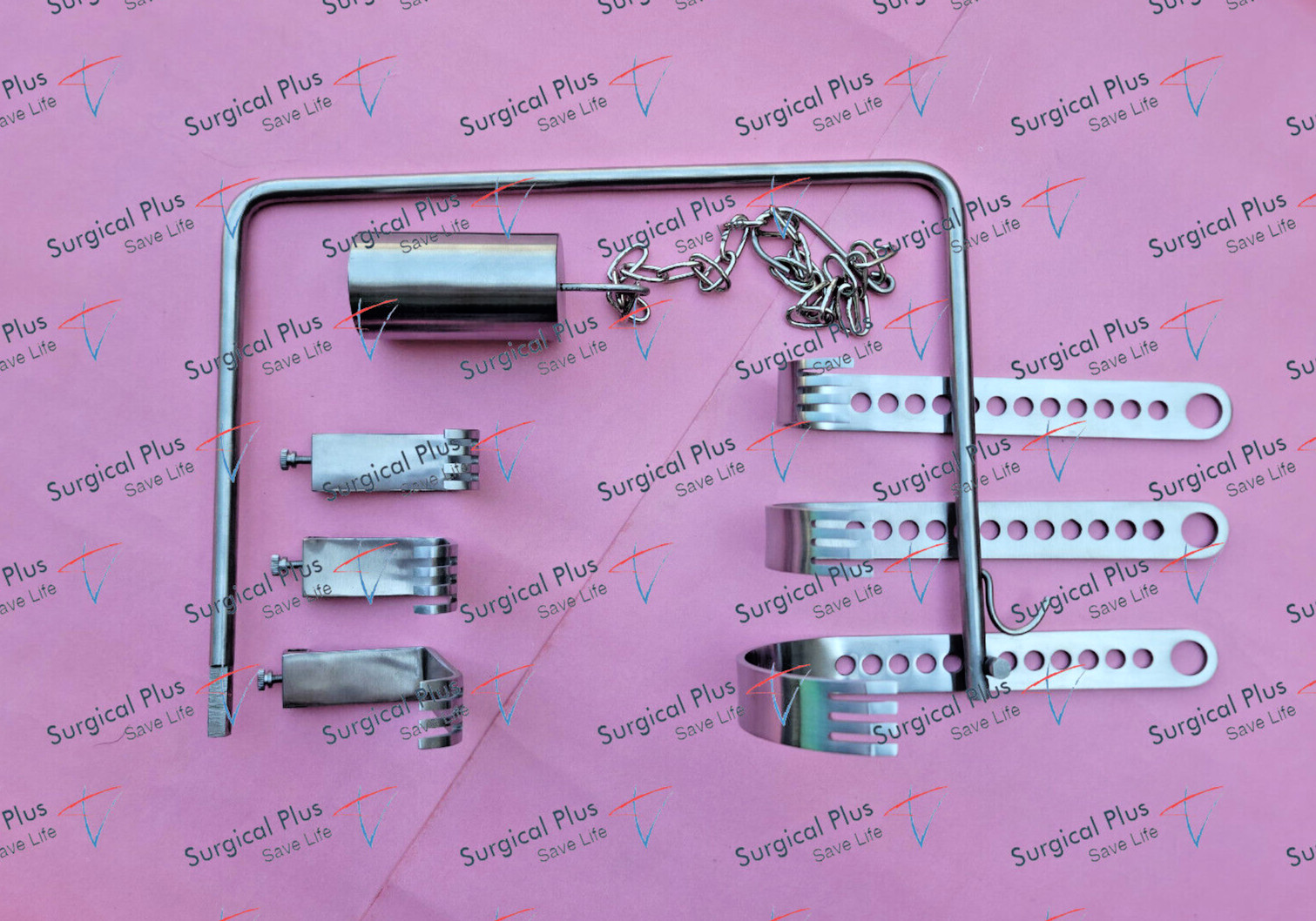 Initial Charnley Incision Retractor Extended Complete Set Hip Surgery Orthopedic