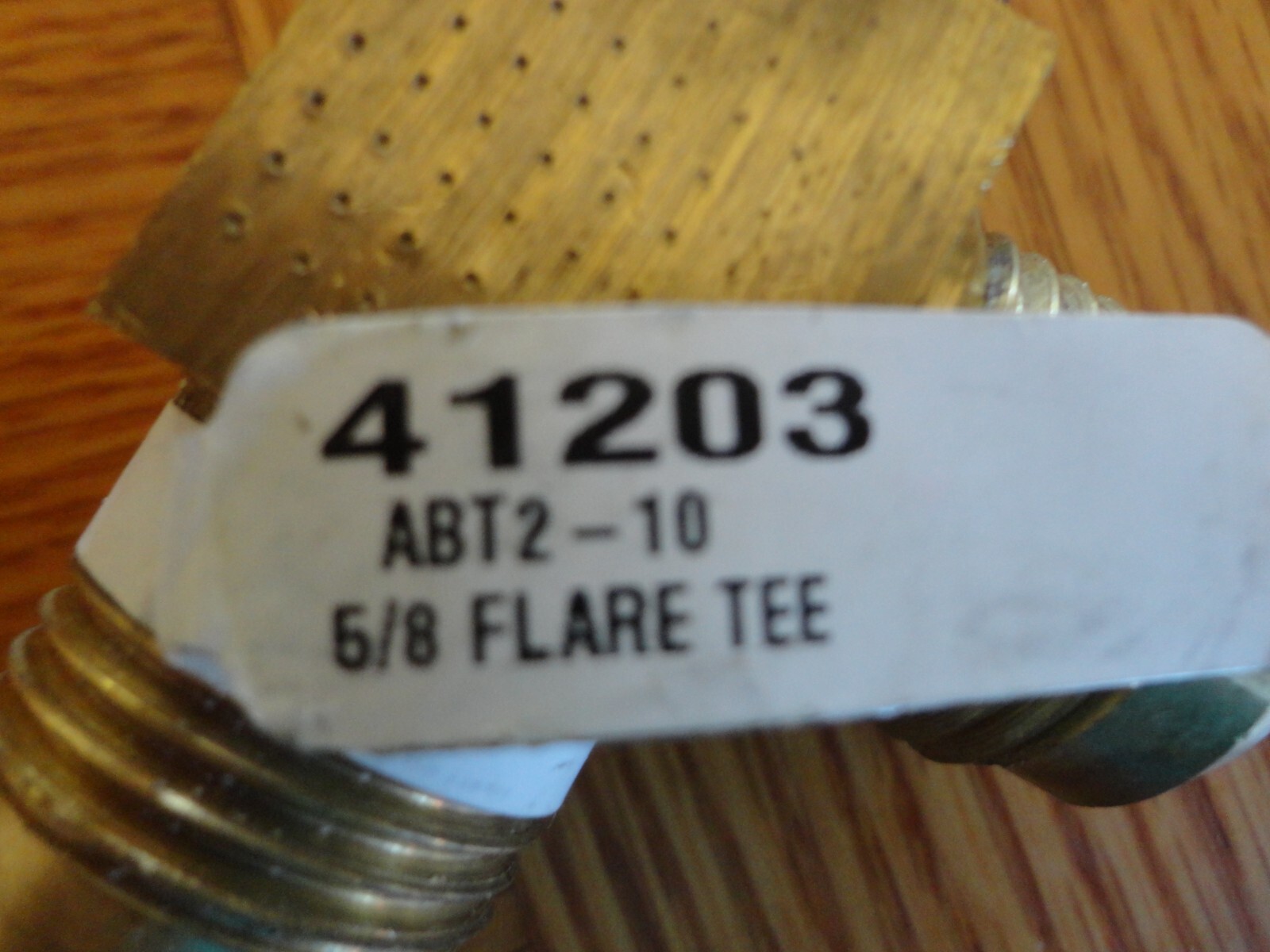 5/8″ x 5/8″ x 5/8″ Brass FLARE TEE T Flare x Flare x Flare 41203 ABT2-10