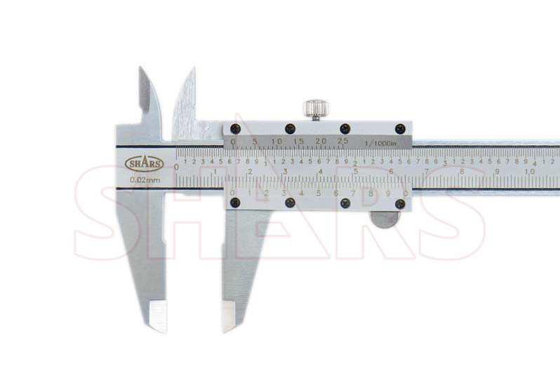 SHARS .001″/.02MM 6″ Precision Vernier Caliper NEW P}