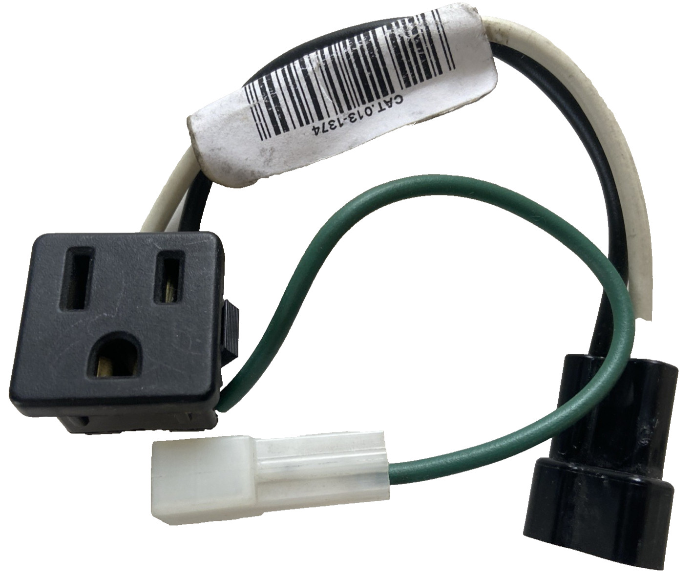 Leviton 1374-1W Snap-In Receptacle 15A 125V 3W 2P, CAT 013-1374