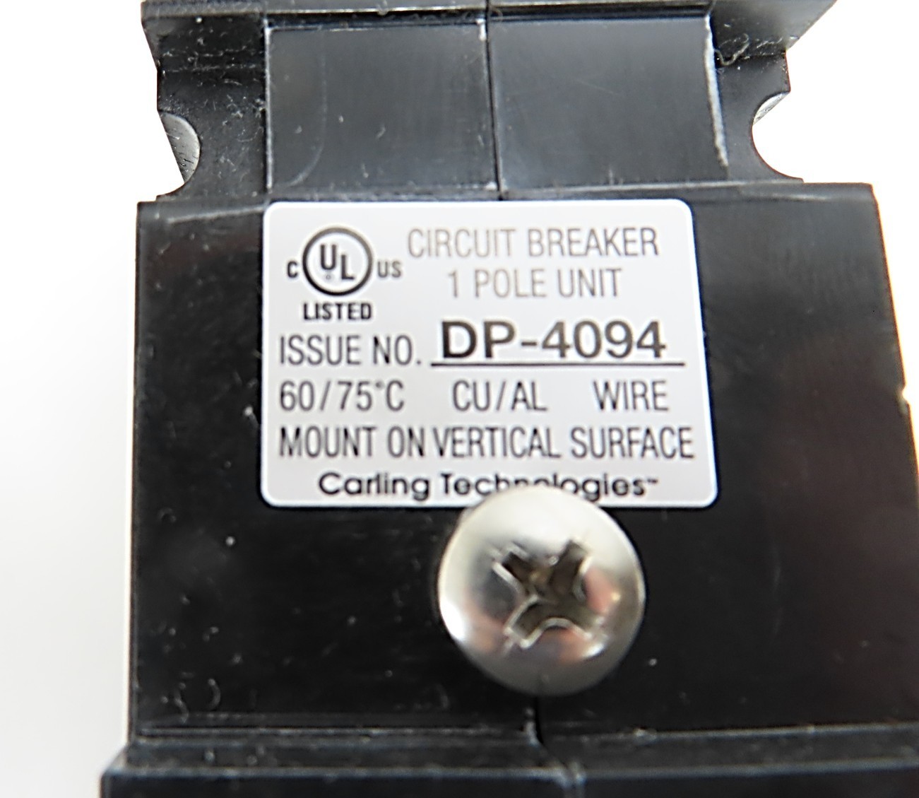 Carling Technologies FA1-B0-14-917-12A-BG Circuit Breaker 175A 125VDC NEW
