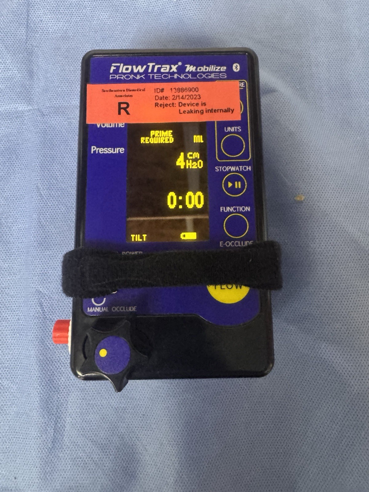 Pronk Technologies FlowTrax Mobilize FT-2-M, Analyzer. Untested