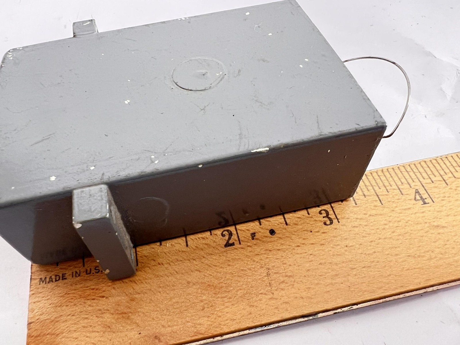 Vintage Analog SWR Microamperes Panel Meter Gauge 458-0815-010 AEM7349