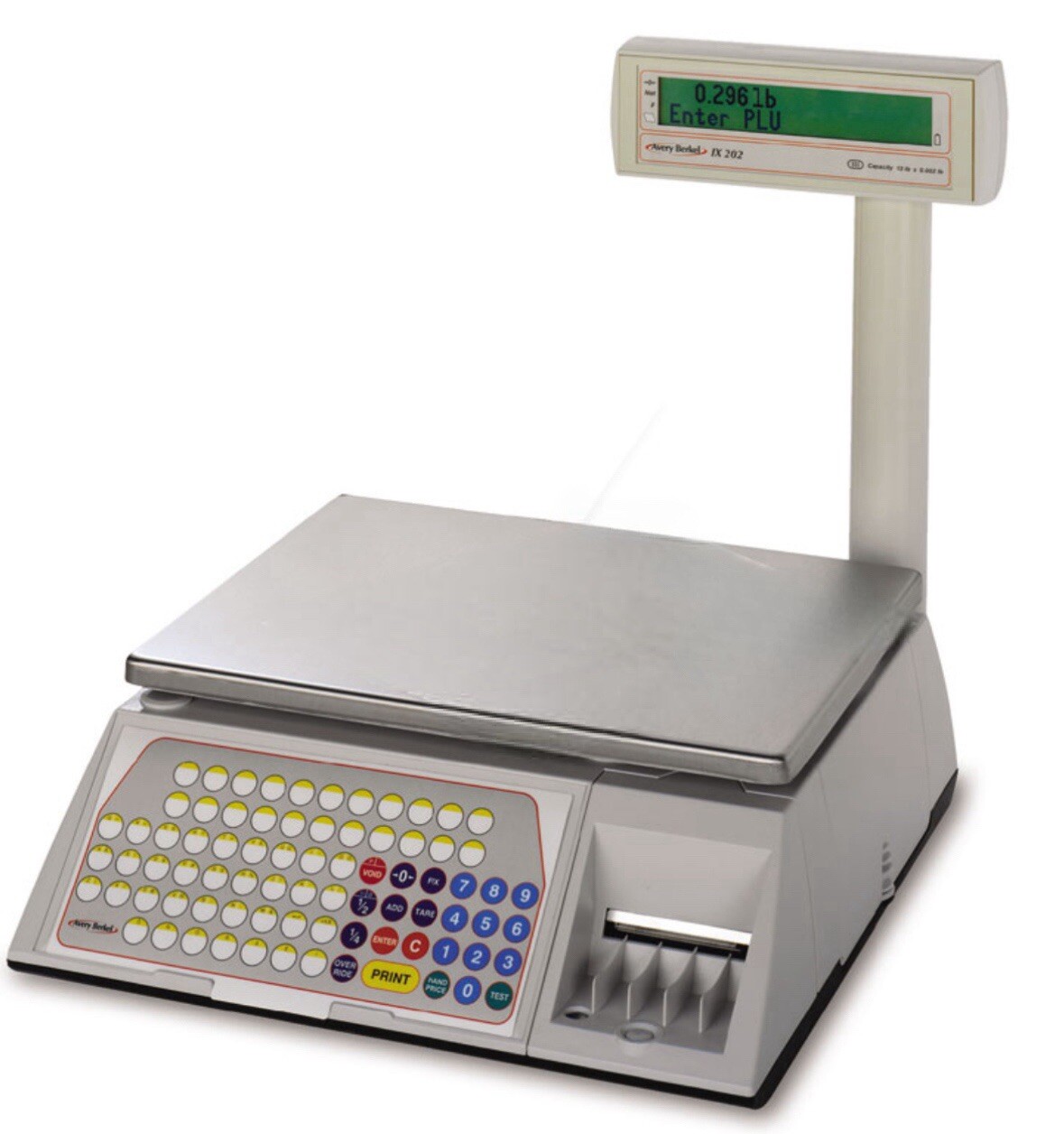 Avery Berkel / Weigh Tronix IX202 Retail POS Label Printing Scale
