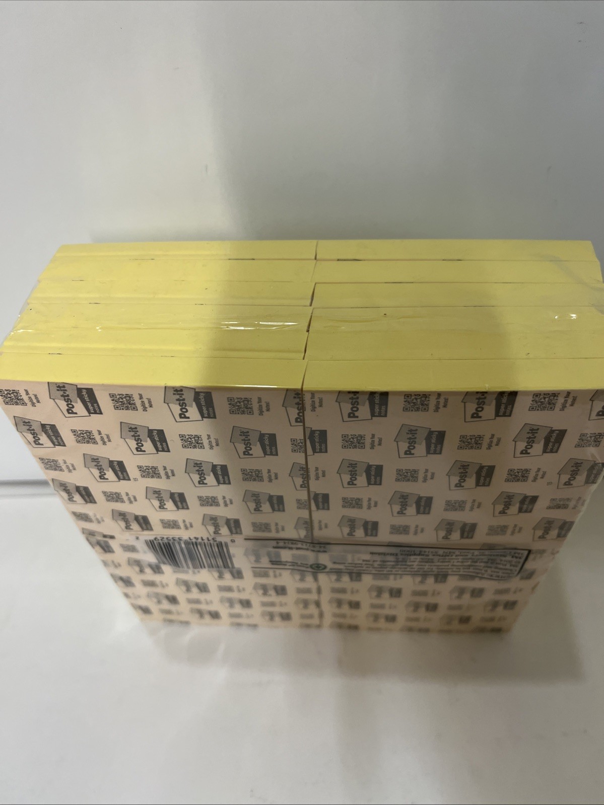 Post-it Notes Super Sticky 65424SSCY 3 in. x 3 in. Pads – Canary YL (24/PK) New