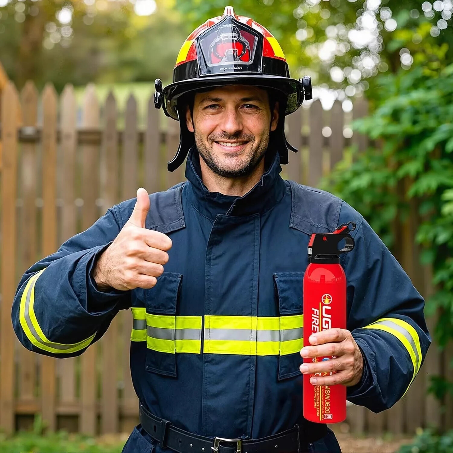 4 In1 Fire Extinguisher with Mount Fire Extinguishers for the House/Car/Kitchen