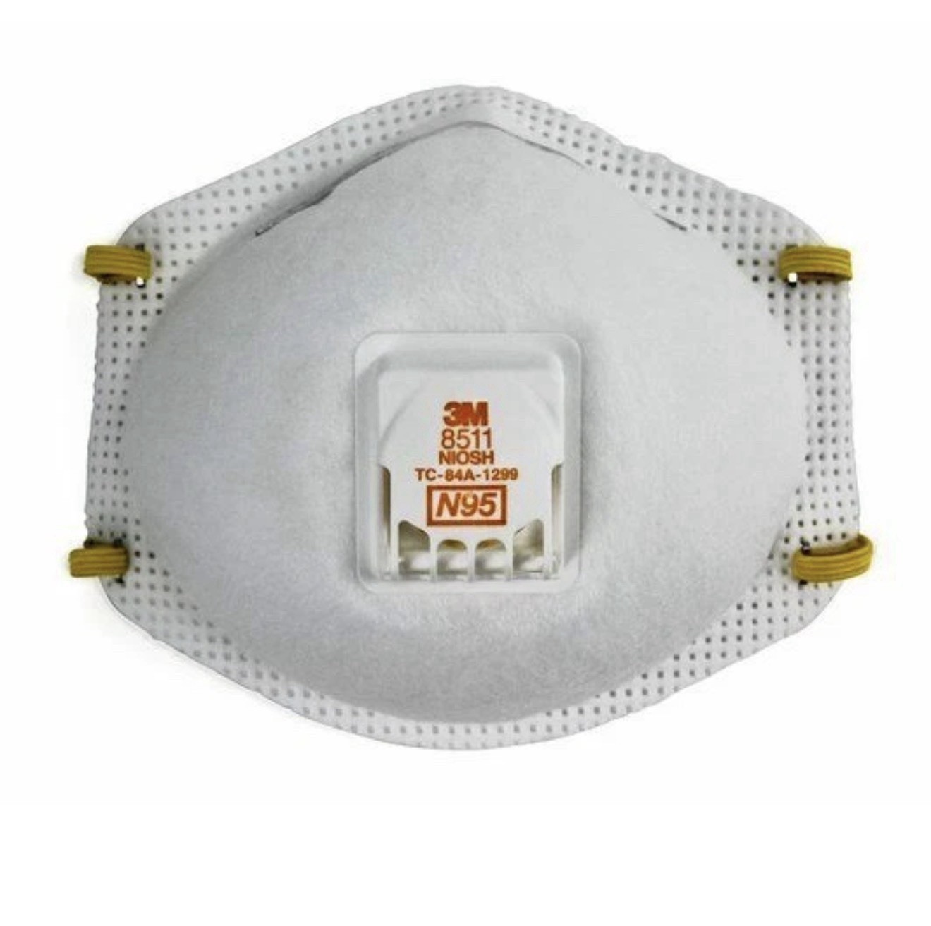 NEW! 8 BXS 3M 8511 N95 Particulate Respirator Masks Exhalation Exp 01-2026