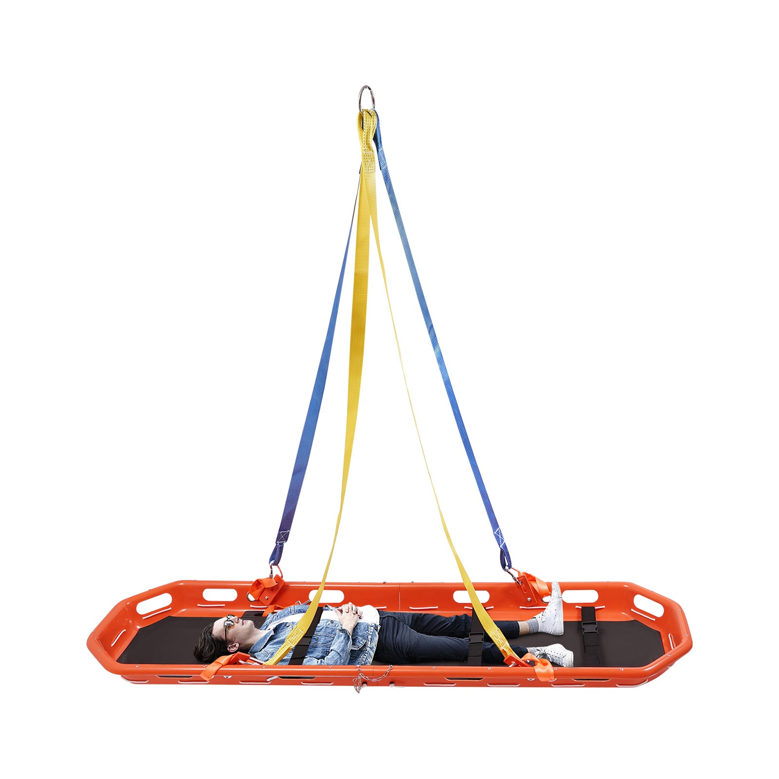 Rescue Basket Stretcher Basket Emergency Stretcher w/ Lift Sling 270kg/595.25lbs