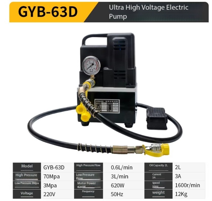GYB-700A Solenoid Valve Pump Station Single/Dual Circuit Hydraulic Oil Pump