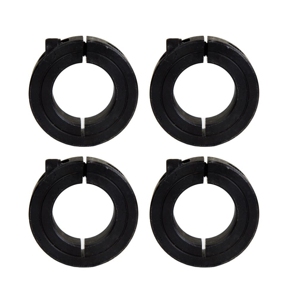 1″ Bore Single Split Set Screw Shaft Collar OD 1-3/4″ Width 1/2″ (4 PCS)