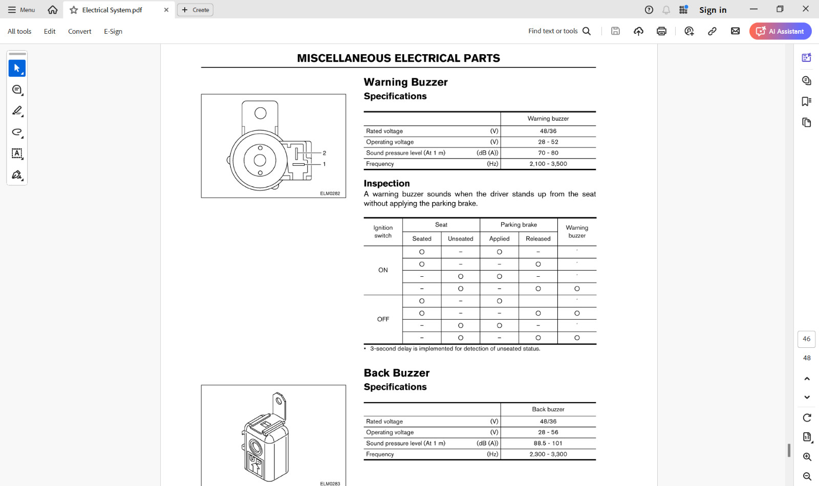 NISSAN FORKLIFT Service Manuals-Parts Manuals on a USB Flash Drive.