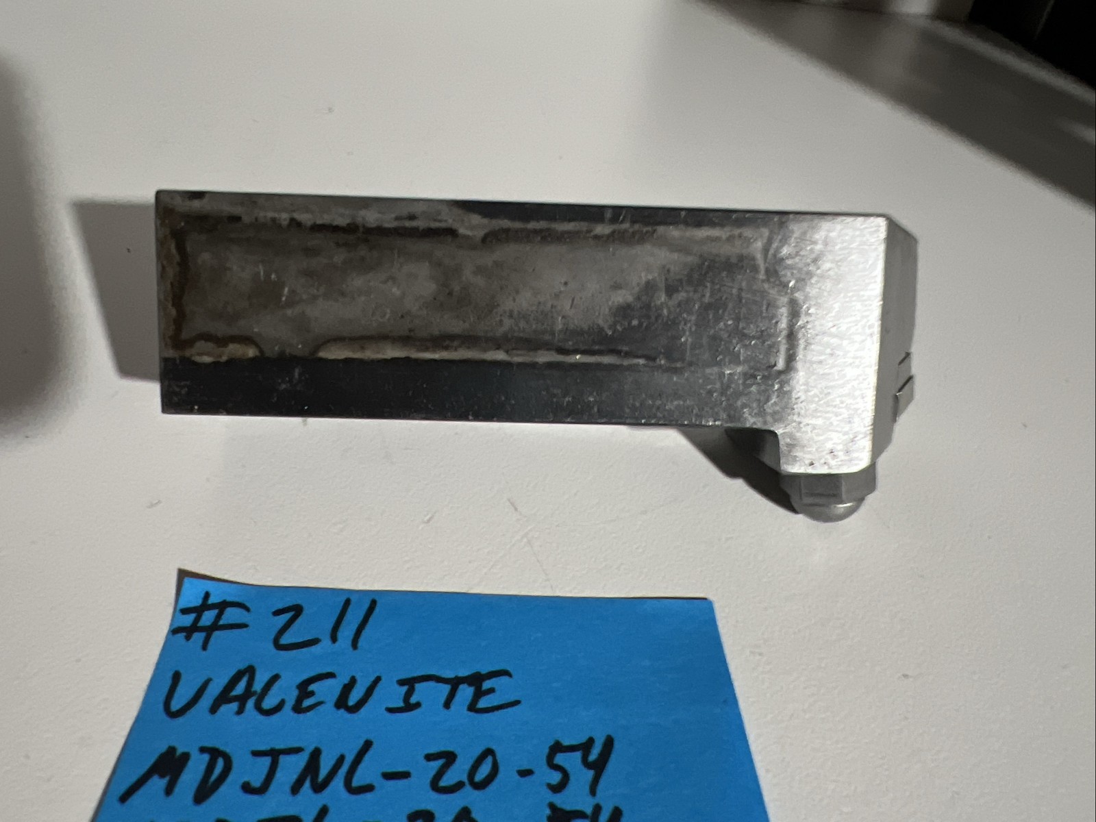 valenite HPDJL-20-54 Indexible Carbide Lathe Toolholder MDJNL 5”OAL 1.25”Shank