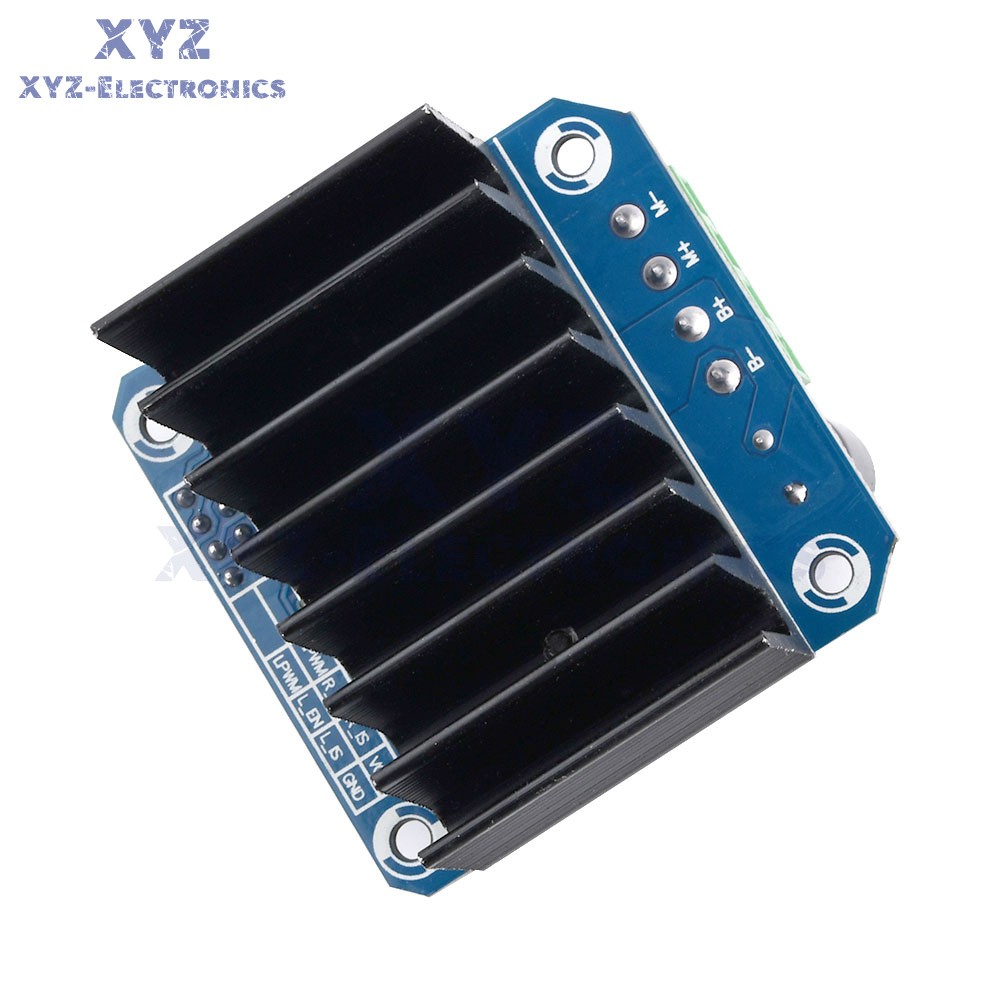 Double BTS7960B DC 43A Stepper Motor Driver H-Bridge PWM Board For Arduino