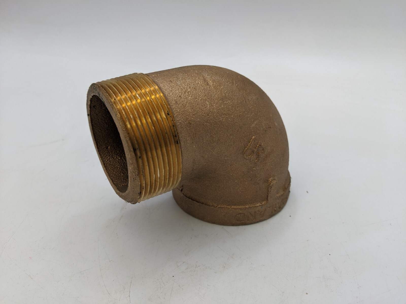 FNW Low Lead Compliant Bronze 90Deg Elbow Street Fitting 2″ NPT Threaded M F