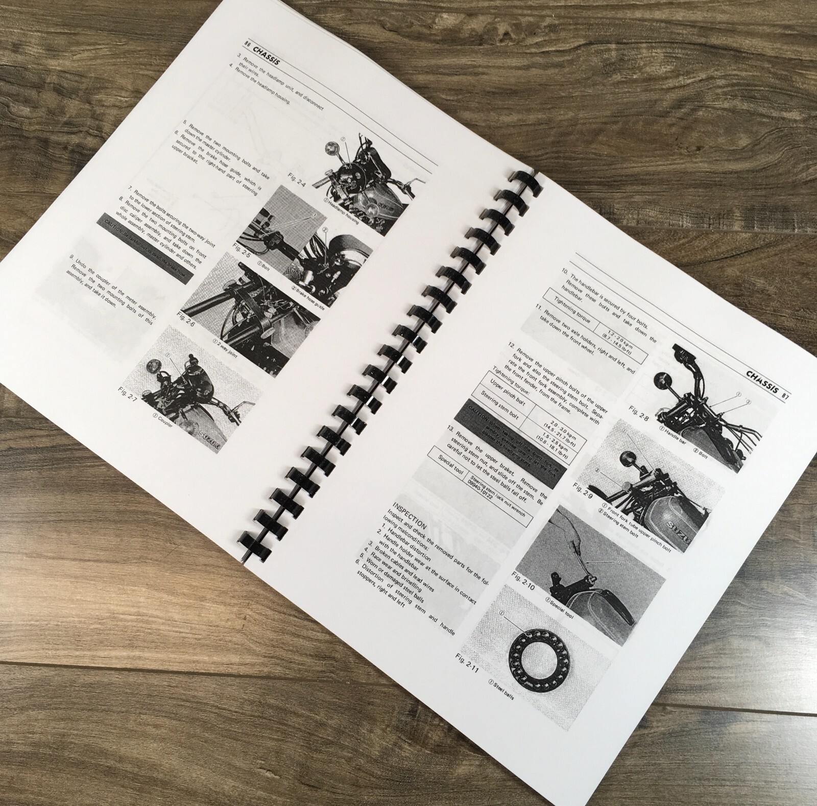 Suzuki GS750 Motorcycle Service Manual Repair Shop Technical Workshop GS750E