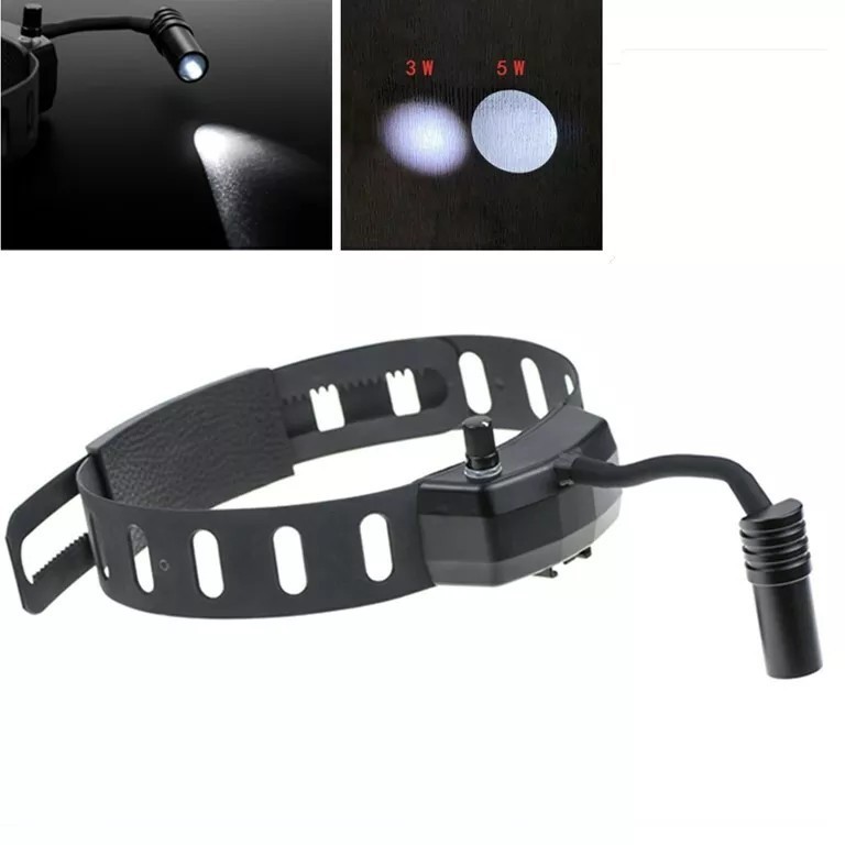 5W Dental Medical ENT Surgical Adjusted LED Headlamp Head Light Band Headheld