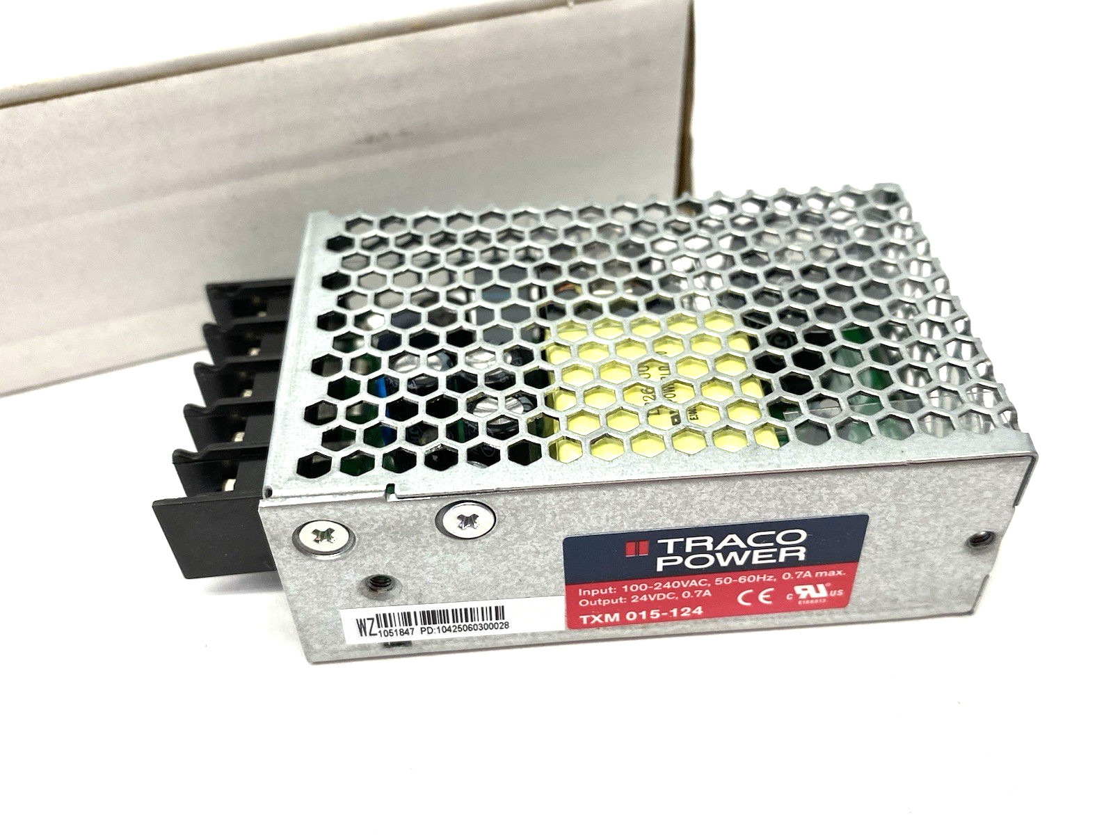 Traco Power TXN 015-124 Enclosed AC/DC Power Supply