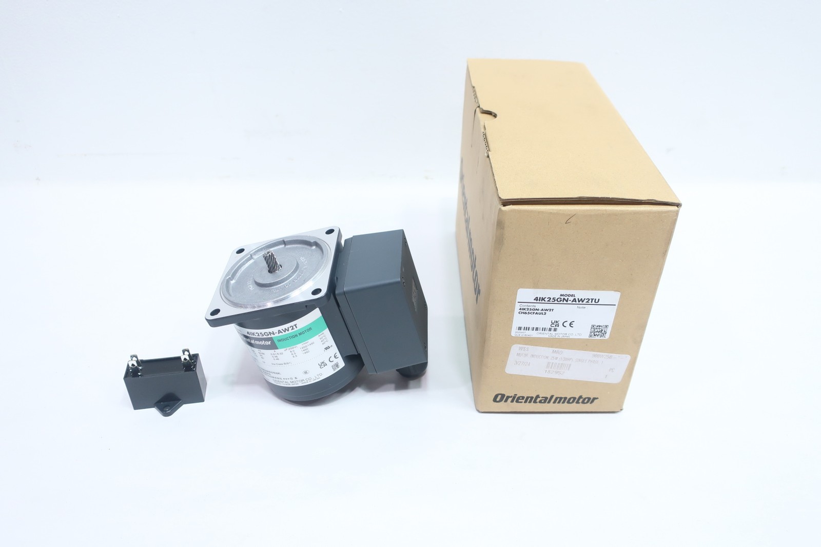 Oriental Motor 4IK25GN-AW2TU Induction Motor 25w 1450rpm 100/110/115v-ac