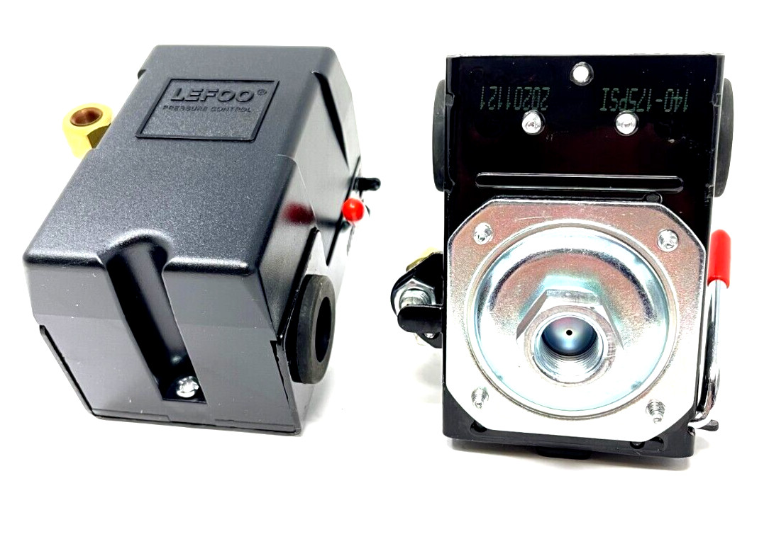 69MC8Z140175 REPLACEMENT PRESSURE SWITCH. SINGLE PORT. 145 – 175 PSI