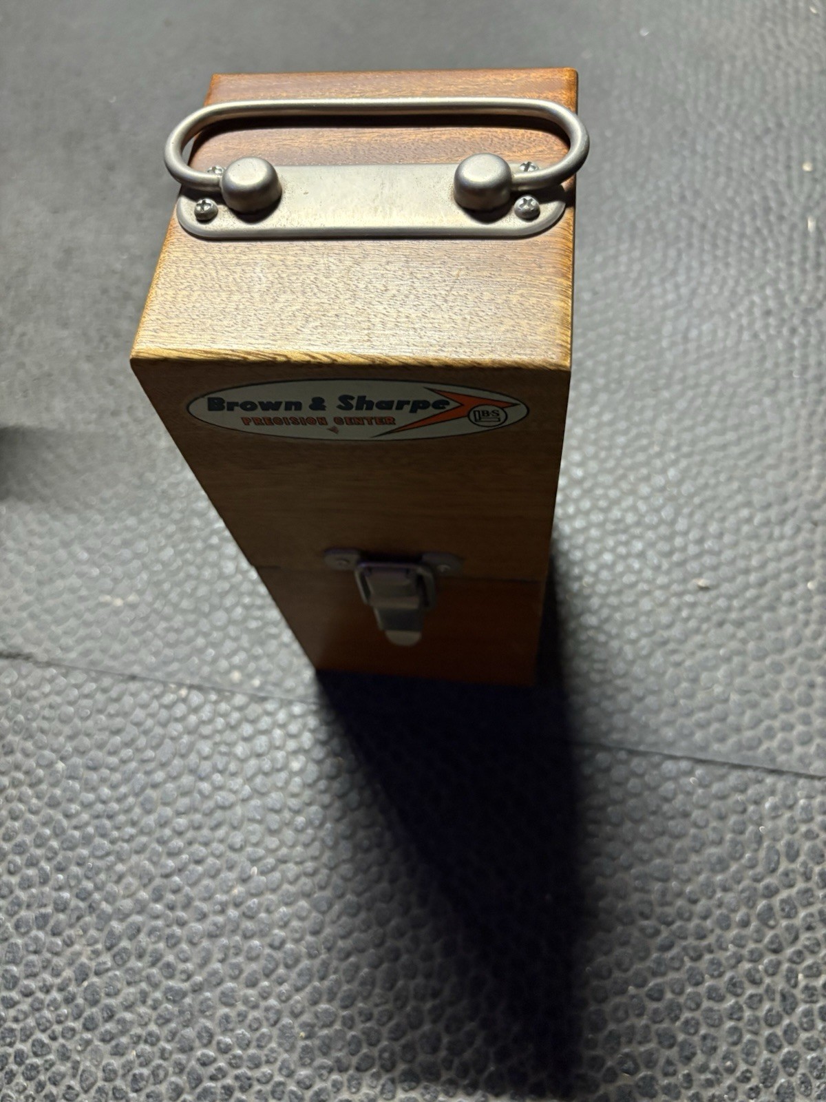 Brown & Sharpe 558 Direct Reading Cylinder Square w/ Orig Wood Case Excellent