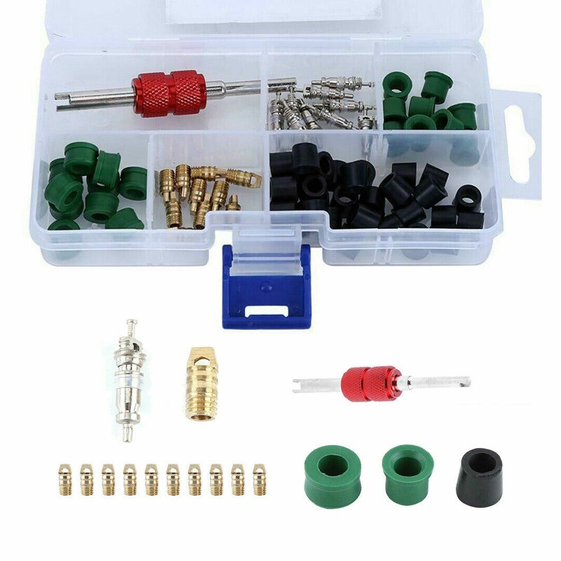 Repair Tools Kit 71 Pcs Rubber Hose Gaskets Refrigeration AC Manifold Gauge NEW