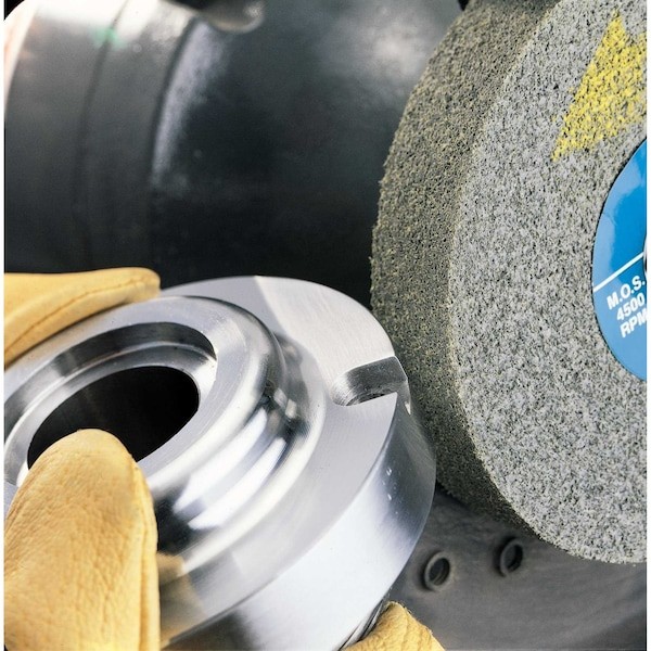 Scotch-Brite 7000000737 Deburring Wheel, Xl-Wl, 9S Fine, 6 In X 1 In X 1 In
