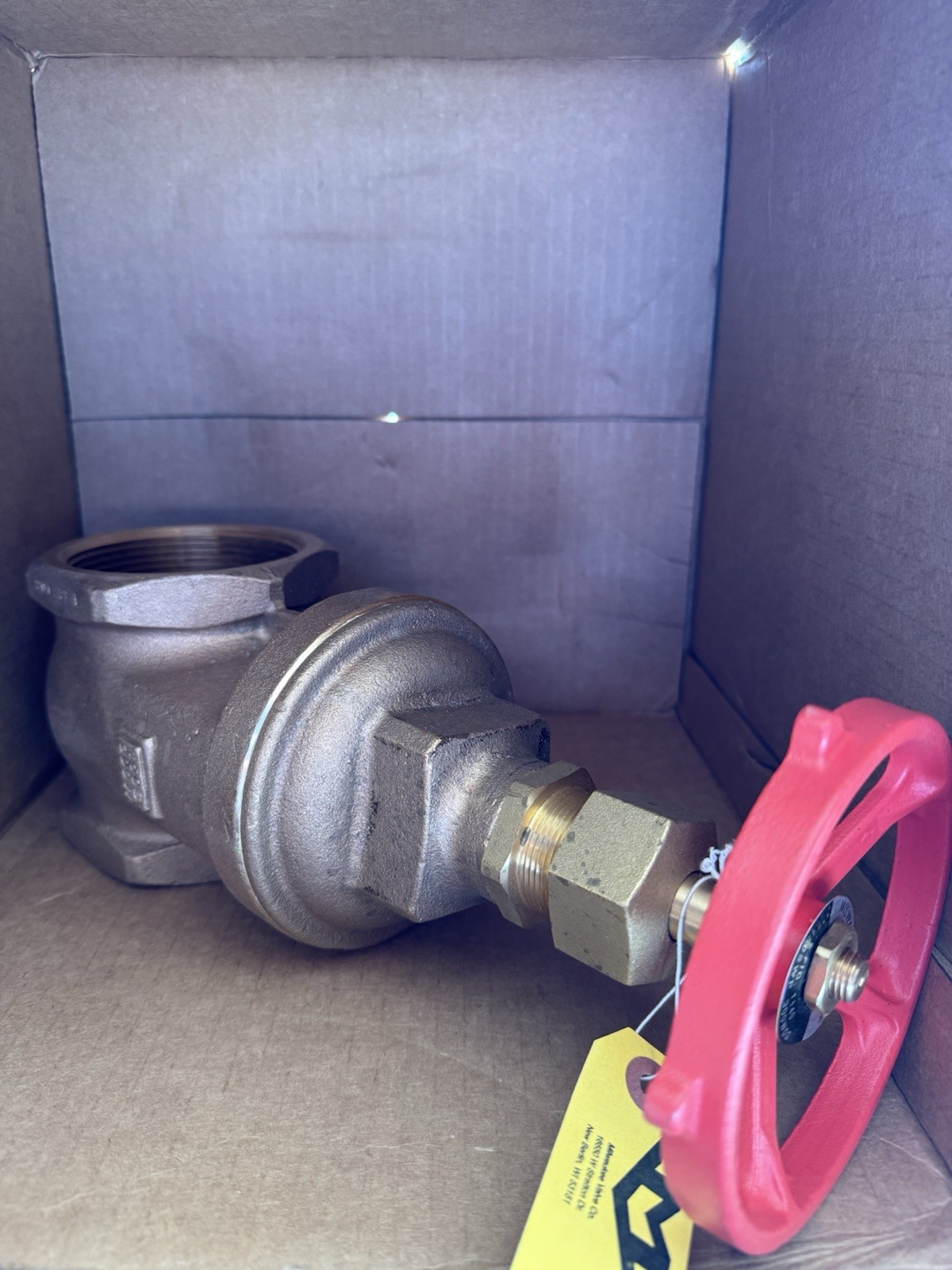 New Milwaukee Valve 1140 3″ Bronze Gate Valve Class 150 300 WOG 31140M