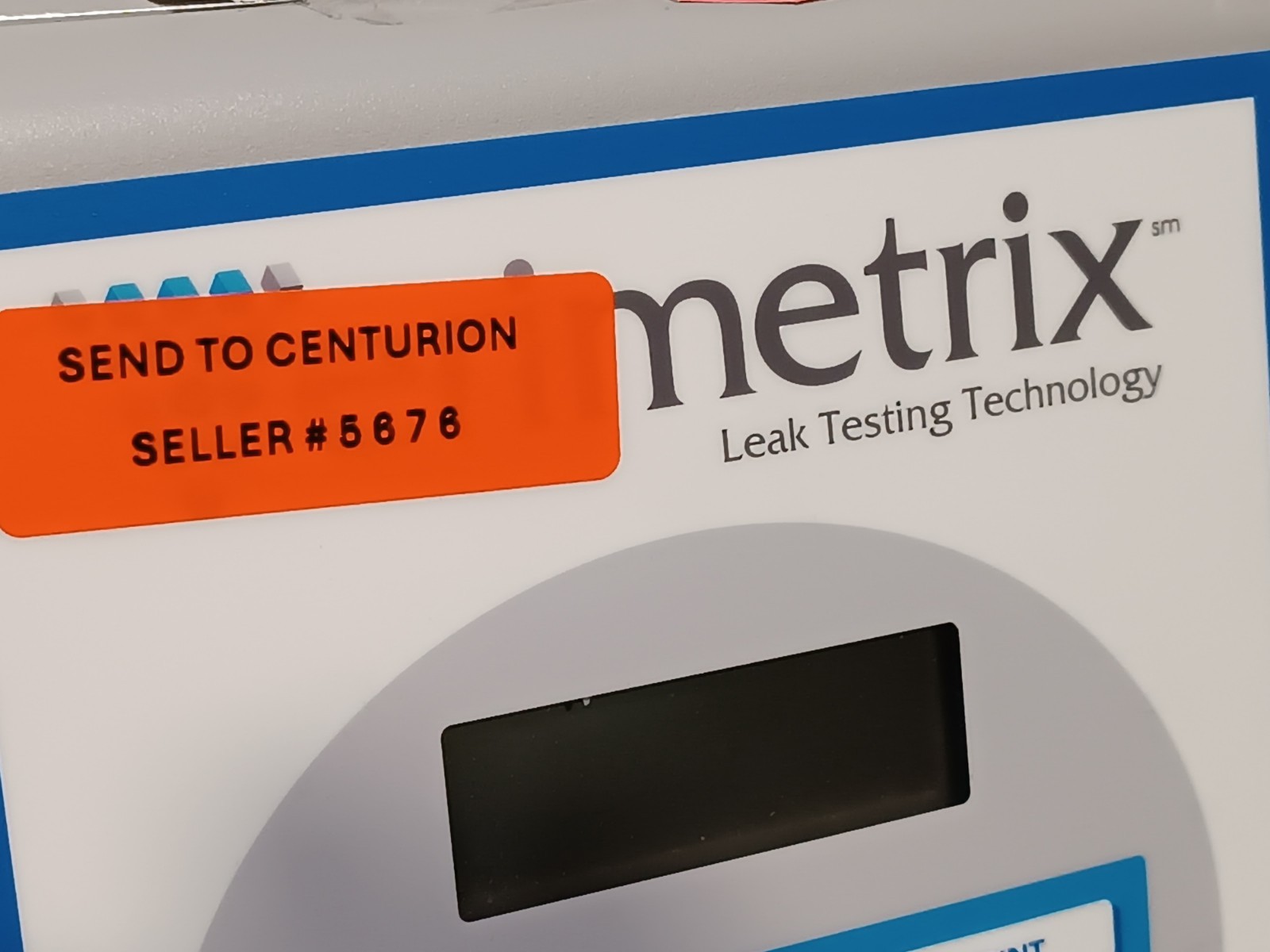 Verimetrix Veriscan Pro V2 leak tester bench unit, powers on, as shown pics