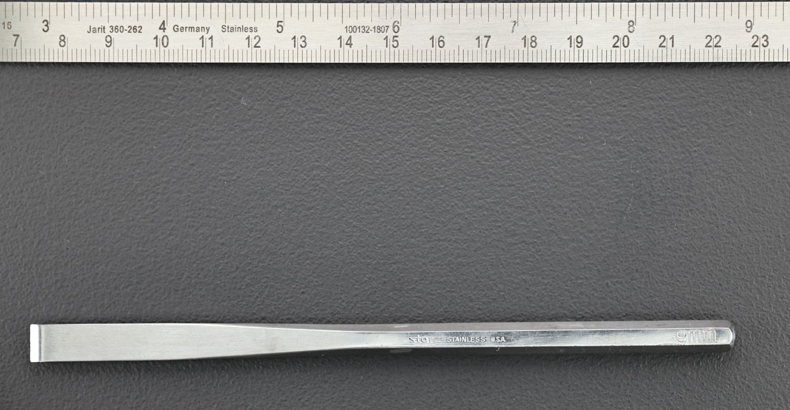 Storz N4318 Osteotome 8mm, Straight, 159mm