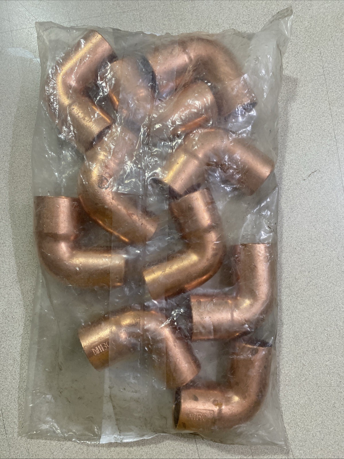 10 Pack NIBCO CP60721. 1 in. Wrot Copper 90 Degree Ftg x C Elbow 1”