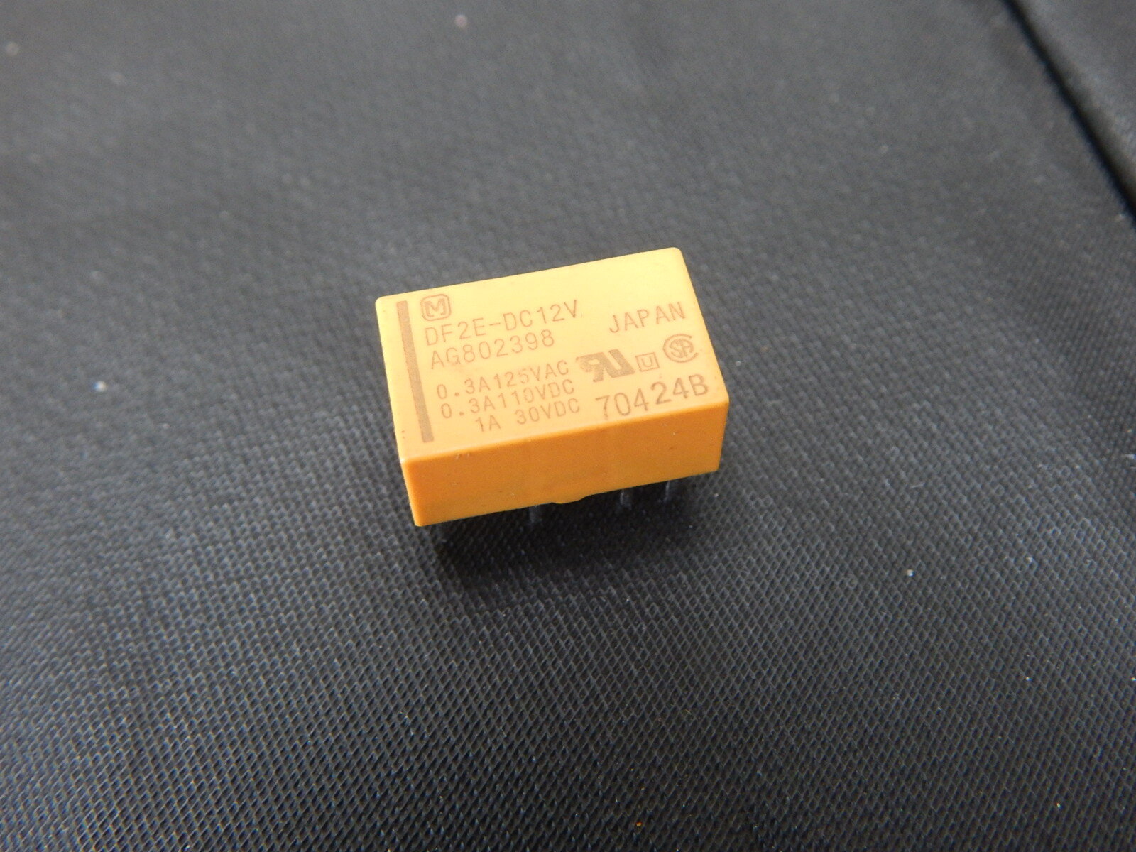 AROMAT DF2E-DC12V RELAY DPDT 1A 12V – USA SELLER FAST SHIPPING