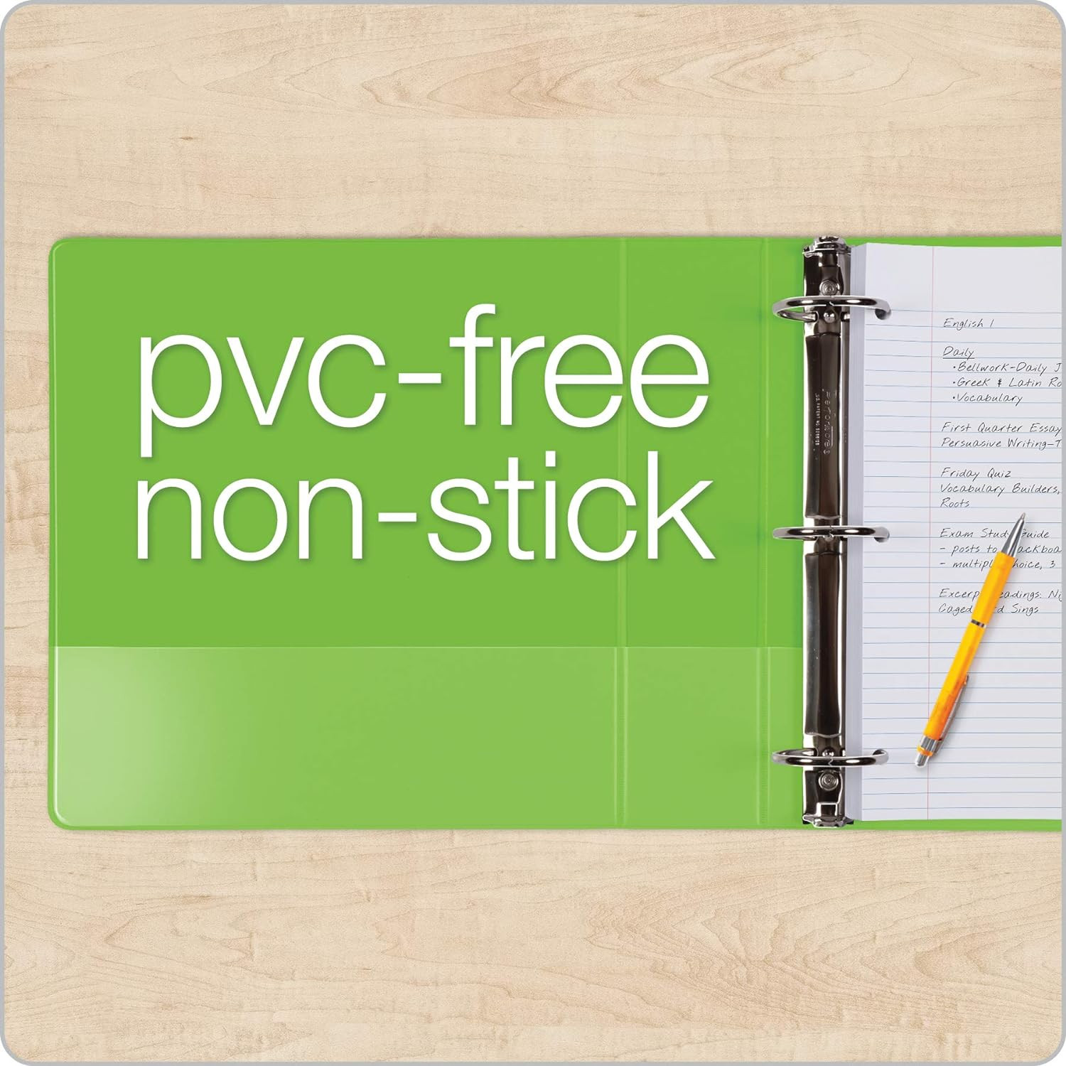 Cardinal 3 Ring Binders, Binders for School and Office, Durable 2 Inch Binder wi