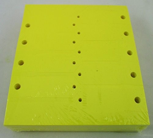 YELLOW Self-Locking Arrow Key Tags (1,000 per pack) Size 4 1/2″ X 3/4″ (YELLOW)