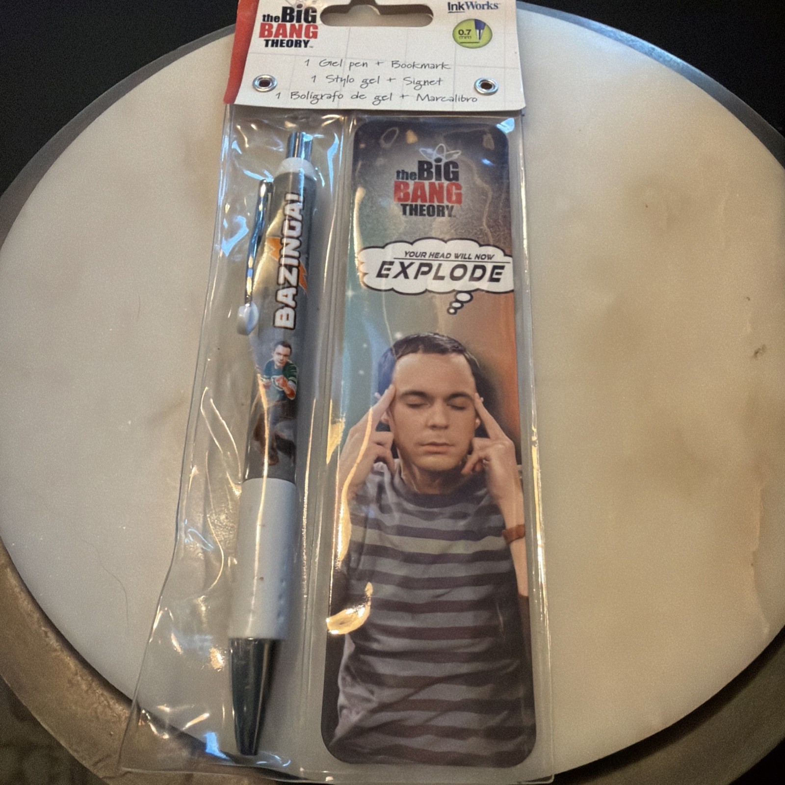 The Big Bang Theory Pen & Bookmark Set – NEW