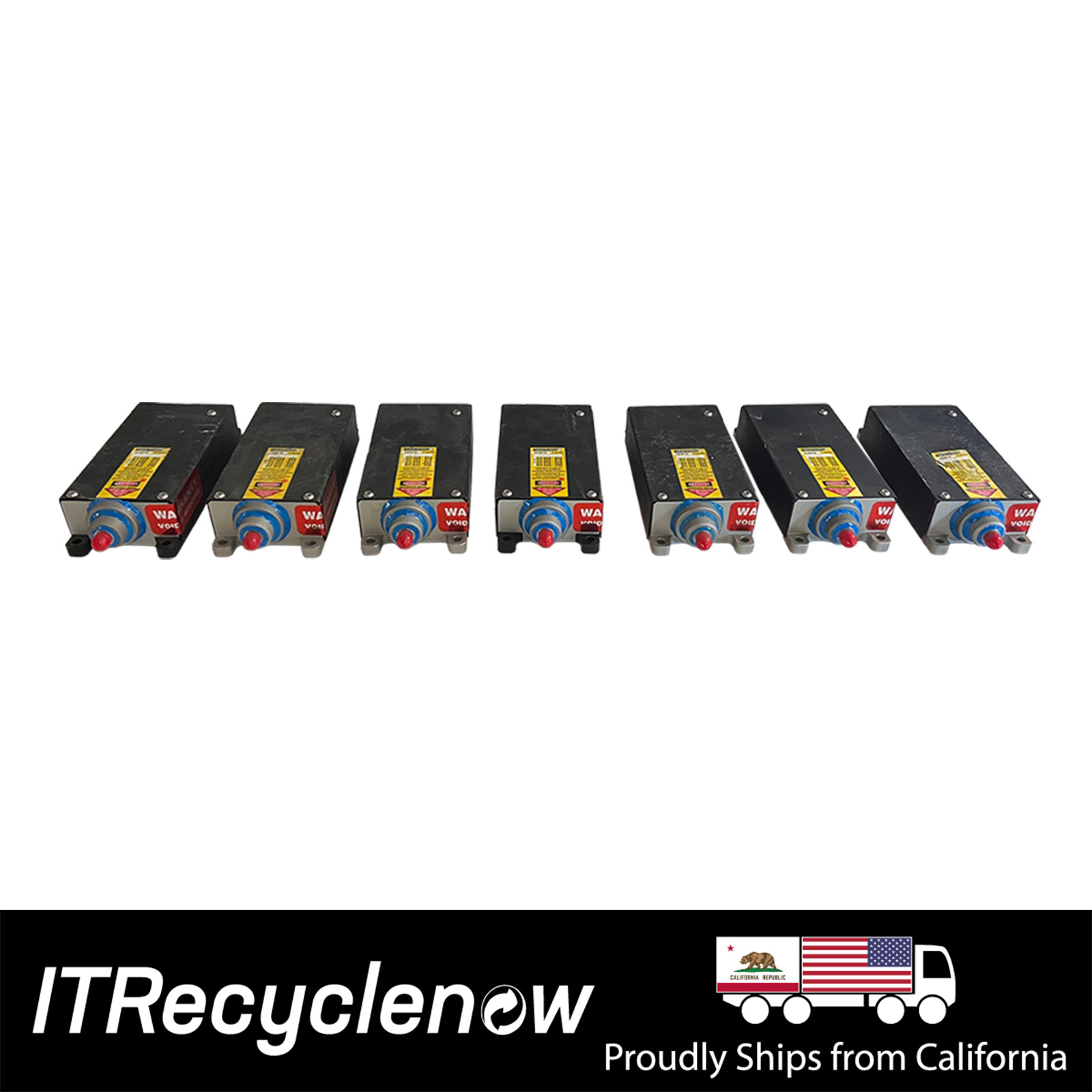 Lot of 7x Necsel NL8257 RGB Laser Modules – Multi-Color Visible Laser Array