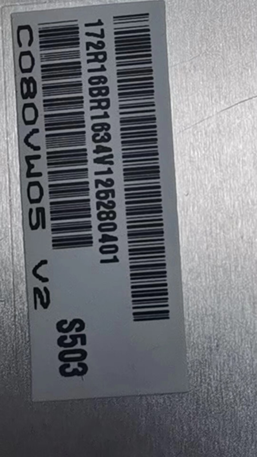 8-inch 800*480 262K WLED TTL C080VW05 V2 LCD display screen in stock
